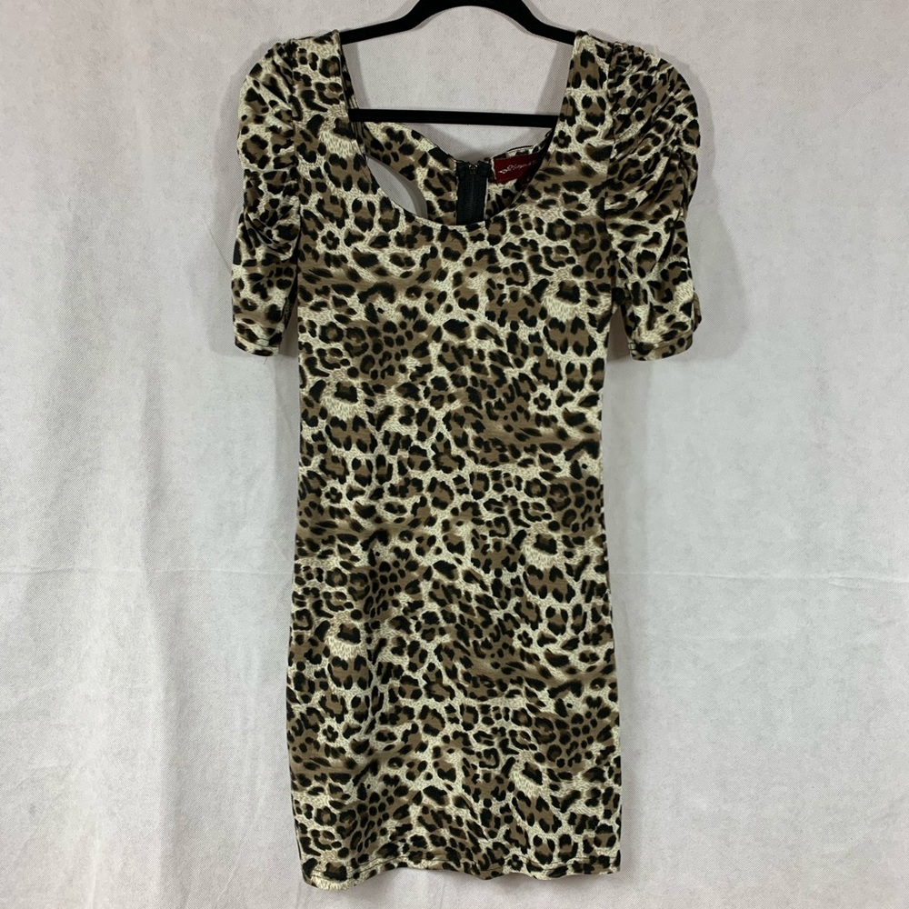 Sugar & Spice cheetah print dress